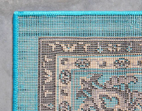 Miniatura 147 de Unique Loom Colección Sialk Hill - Alfombra de área Washington (3 pies 3 pulgadas x 5 pies 3 pulgadas, rectángulo, burdeos/crema)