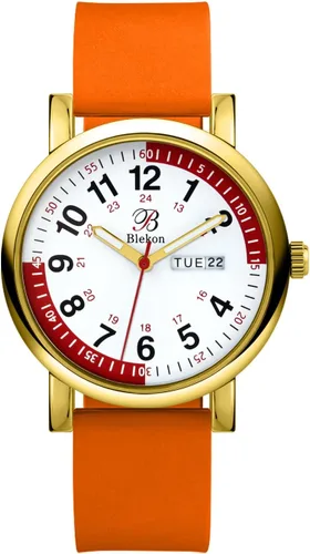 Miniatura 20 de Pulsometer Nurse Watch with Secondhand – Scrub Matching Band Colors for Medical Professionals – Super Easy to Read Dial w/Day and Date Indicator