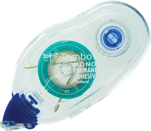 Miniatura 10 de Tombow 62106 Aplicador de Adhesivo Permanente Mono. Ejecutor de Cinta Fácil de Usar para Unión Fuerte e Instantánea.
