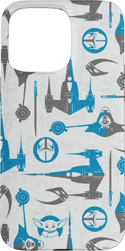 Miniatura 27 de Funda para iPhone 11 Pro Max Star Wars The Mandalorian & Grogu Signets and Starships