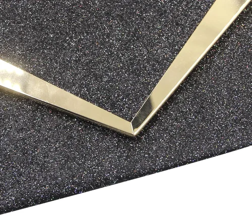 Miniatura 5 de Caviotess Women Shiny Sequin Envelope Clutch Purse Elegant Evening Bag Shoulder Handbag with Chain Strap