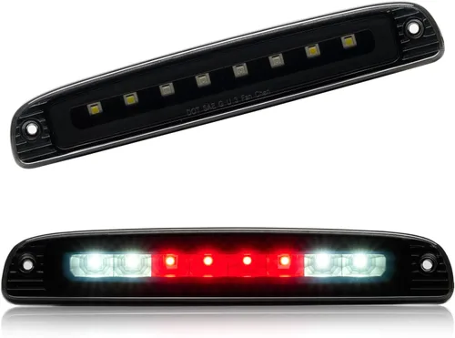 Miniatura 45 de Tercera tercera luz de freno, luz de freno LED de montaje alto para Chevy Silverado GMC Sierra 1500 2500 3500 HD Classic, lámpara de carga trasera