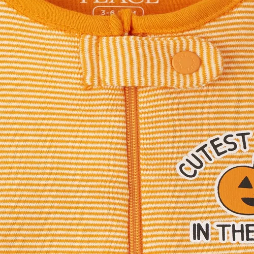 Miniatura 2 de The Childrens Place Pijama de una pieza de algodón unisex para bebés y niños pequeños