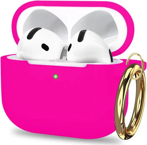 Miniatura 24 de Funda para Apple Airpods 4 – VOTILE Airpods 4 Fundas 2024 Funda de silicona para mujer iPod 4 auriculares inalámbricos Accesorios Fundas de carga Té