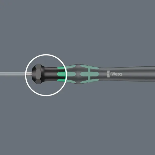 Miniatura 9 de Wera 05118024001 Kraftform Micro 2050 PH destornillador Phillips de precisión para electrónica, cabeza PH 1, longitud de hoja de 80 mm