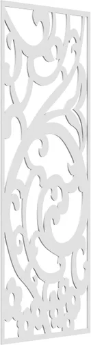 Miniatura 80 de Bridgewater - Paneles de pared decorativos de madera con calado, 9 3/8 pulgadas de ancho x 24 3/8 pulgadas de alto x 1/4 de alto, nogal