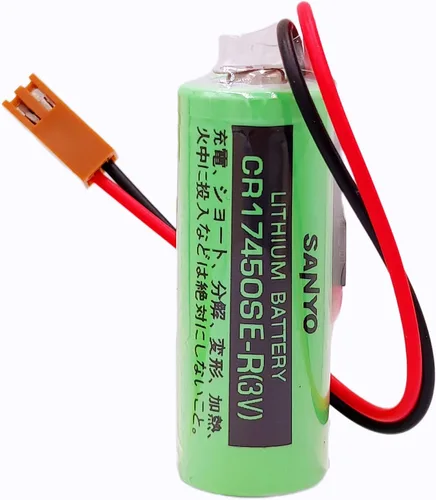 Miniatura 4 de Batería PLC CR17450SE-R de 3 V 2500 mAh con resistencia para sistema CNC FANUC A98L-0031-0012 con enchufe