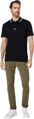 Miniatura 5 de Hugo Boss Polo de algodón piqué con logotipo central para hombre