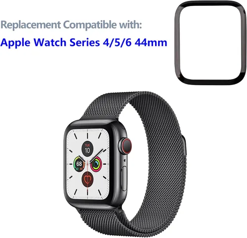 Miniatura 7 de Reemplazo de lente de panel exterior de vidrio de pantalla frontal compatible con Apple Watch Series 4 de 1.732 pulgadas y Series 5 de 1.732