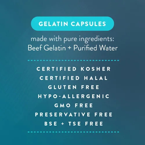 Miniatura 2 de PureCaps USA - Cápsulas de gelatina vacías tamaño 1, 2,000 pastillas de gel vacías unidas, transparentes, certificadas sin OMG, Kosher, sin gluten