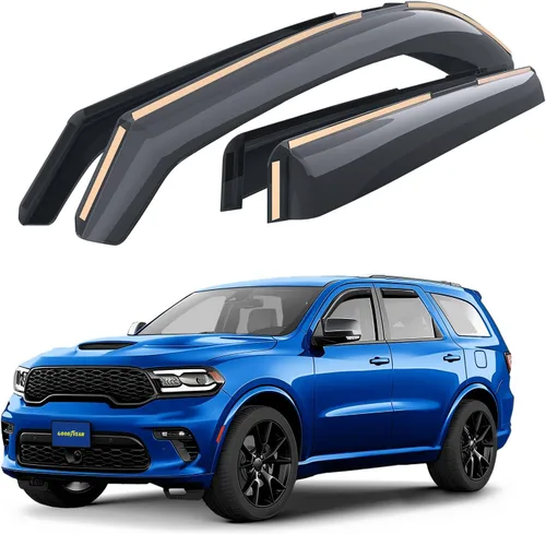 Miniatura 10 de Goodyear Deflectores de ventana de canal inastillables para Nissan Altima 2019-2026, protectores de lluvia, viseras de ventana para automóviles