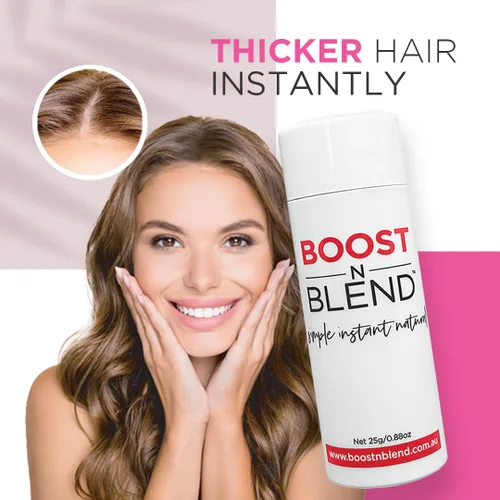 Miniatura 2 de Boost N Blend Corrector de cuero cabelludo – Polvo voluminizador de cabello para cabello fino y cuero cabelludo visible (0.88 onzas), las únicas