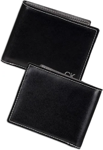 Miniatura 5 de Calvin Klein Cartera plegable minimalista RFID de cuero para hombre