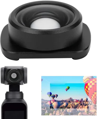 Miniatura 4 de Lente gran angular, para cámara de cabeza esférica OSMO, fuerte absorción magnética, vidrio óptico, para fotografía de video fotográfico