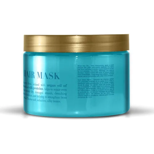 Miniatura 2 de OGX Extra Strength Hydrate Repair + Argan Oil of Marruecos Mascarilla para el cabello Hidratante Profundo, Tratamiento Acondicionador, Cítricos, 6