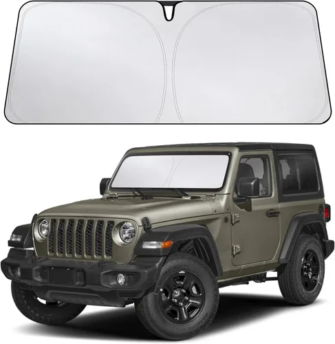 Miniatura 77 de EcoNour Parasol para parabrisas compatible con Hyundai Tucson 2016-2019 2020 2021, visera solar para parabrisas delantero y ventana, bloqueador