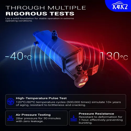 Miniatura 4 de Depósito de Expansión del Radiador de Refrigerante del Motor para BMW E46 320i 323i 323Ci 325i 325Ci 325xi 328i 328Ci 330i 330Ci 330xi 1999-2006