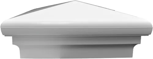 Miniatura 7 de WEATHERABLES Tapas de poste de 4 x 4 – Cubierta de vinilo resistente a la intemperie para exteriores para una durabilidad duradera y fácil