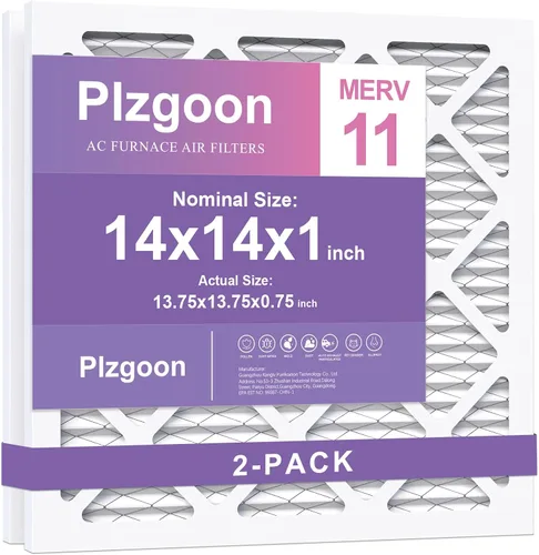 Miniatura 7 de Filtros de Aire 10x10x1 MERV 8 MPR 600 Paquete de 4 Filtros Plisados para Hogar HVAC AC Calefacción Filtros de Aire Acondicionado para Casa Oficina