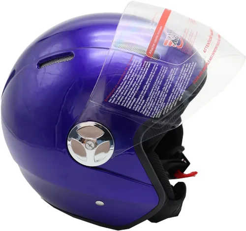 Miniatura 2 de X-Pro Casco de motocicleta para adultos aprobado por DOT (S, azul 2022)