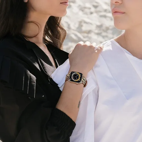 Miniatura 5 de FINTIE Correas compatibles con Apple Watch, correa de repuesto de cuero genuino para iWatch
