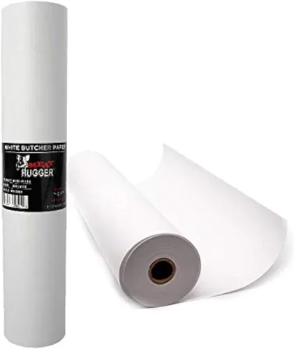 Miniatura 6 de Rollo de Papel de Carnicero Rosa con Caja Dispensadora - Rollo de 17.25 Pulgadas por 175 Pies de Papel de Carnicero de Grado Alimenticio Durazno BBQ