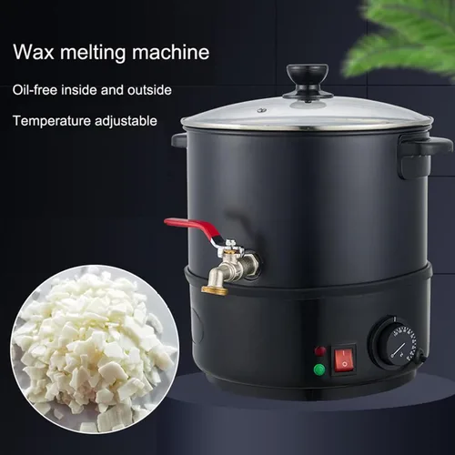 Miniatura 2 de Wax Melter for Candle Making Candle, Wax Melting Pot, Large Commercial Candle Maker Machine with Pour Spout and Temperature Control Home (6L)