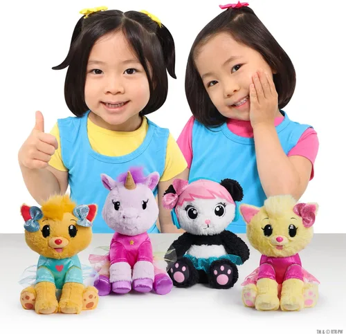 Miniatura 2 de EK World Kate Rosie - Peluche de gato de 7 pulgadas, unicornio, tela suave, falda arcoíris, juguetes para niños a partir de 3 años Just Play