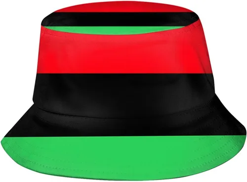 Divertidos sombreros de pescador de bandera para viajes, playa, sombrero de sol de ala ancha para mujeres y hombres