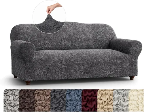 Miniatura 40 de PAULATO BY GA.I.CO. Funda para silla - Funda para sillón - Funda desmontable para sillón - Funda de tela de algodón - 1 pieza, protector de muebles