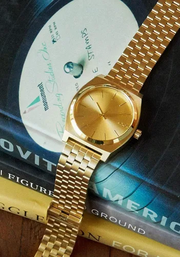 Miniatura 5 de Nixon Time Teller A045. Reloj resistente al agua - 100 metros (reloj de acero inoxidable de 1.457 pulgadas 37 mm)
