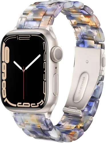 Miniatura 39 de Bandas para Apple Watch Light House - Correas de resina ligera de moda para iWatch para mujeres y hombres 38mm/40mm/41mm/42mm (Series 11 10)