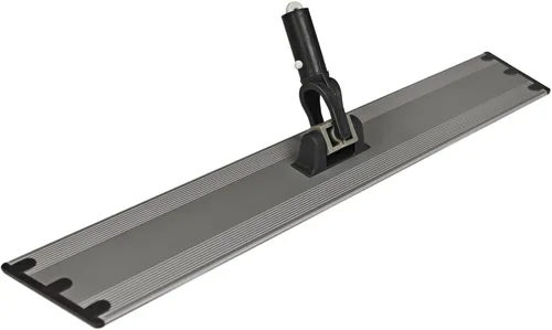 Miniatura 8 de CleanAide Marco plano para placa de fregona para almohadillas de microfibra de 10 pulgadas, aluminio de grado comercial con giro de 360°, cierre