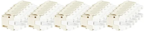 Miniatura 17 de Leviton Extreme 6+ QuickPort Connector, CAT 6, paquete de 150, 61110-JW6, blanco