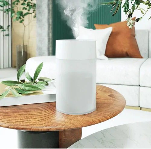Mini humidificador, alimentación por USB, adecuado para sala de estudio, dormitorio, habitación del bebé, oficina, coche, con LED de 7 colores,
