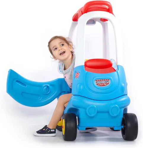 Miniatura 4 de Grow'n Up Mister Coupe - Juguete de paseo para niños de 18 meses, juguete de coche de bebé con ruedas anchas, cuerno de trabajo, almacenamiento