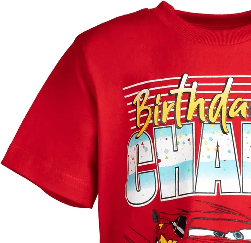 Miniatura 6 de Disney Mickey Mouse Pixar Toy Story Cars Lion King - Camiseta de cumpleaños para niños grandes