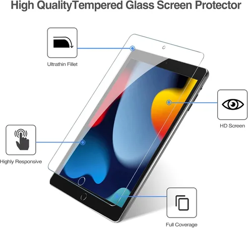 Miniatura 6 de ProCase Funda delgada para iPad 10.2 9ª 2021/8ª 2020/7ª 2019 iPad 10.2 2021 9ª/2020 8ª/2019 7ª generación Protector de pantalla