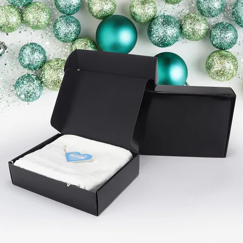 Miniatura 6 de Rempry Cajas de envío negras de 12 x 9 x 3 pulgadas, paquete de 20, cajas de correo de cartón corrugado para embalaje, cajas de regalo con tapas
