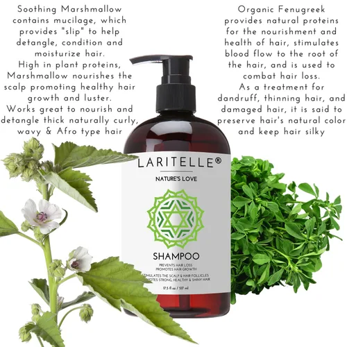 Miniatura 4 de Laritelle Cuidado orgánico del cabello, Champú