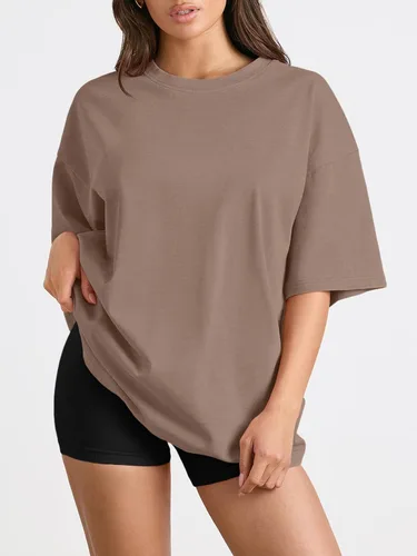 Miniatura 193 de Trendy Queen - Camisetas de entrenamiento de moda para mujer, camisetas atléticas de manga corta para verano y primavera, disponibles en tallas