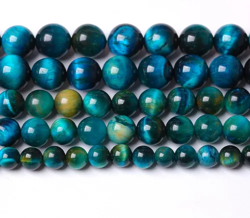 Miniatura 50 de Cuentas de jade verde chino natural, piedras preciosas, cuentas redondas sueltas para hacer joyas, pulsera DIY, collar, 8mm, 45 piezas, 15 pulgadas