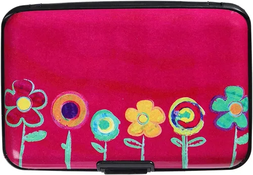 Miniatura 2 de Cartera de metal para tarjetas de crédito en aluminio con bloqueo RFID para hombres y mujeres