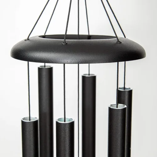 Miniatura 3 de Corinthian Bells - Carrillón de viento de 29 pulgadas., Negro