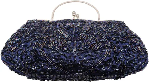 Miniatura 4 de Bolsos de noche de lentejuelas vintage de los años 20 para mujer