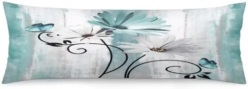 Miniatura 10 de Funda de almohada de cuerpo rústico del suroeste nativo americano Kokopelli étnico tribal largo protector con cremallera, fundas de almohada