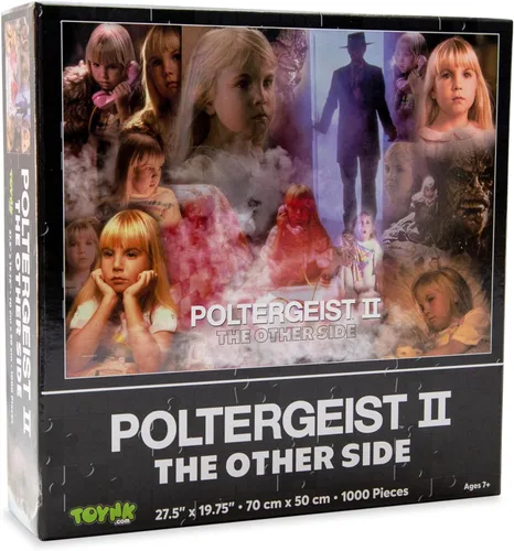 Miniatura 2 de Poltergeist II - Rompecabezas de 1000 piezas para adultos, rompecabezas desafiante con arte icónico de la película, divertida actividad educativa