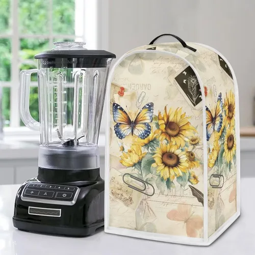 Miniatura 5 de Funda para batidora, cubierta para electrodomésticos de cocina, protección contra el polvo, lavable, para máquina de café, procesador de alimentos