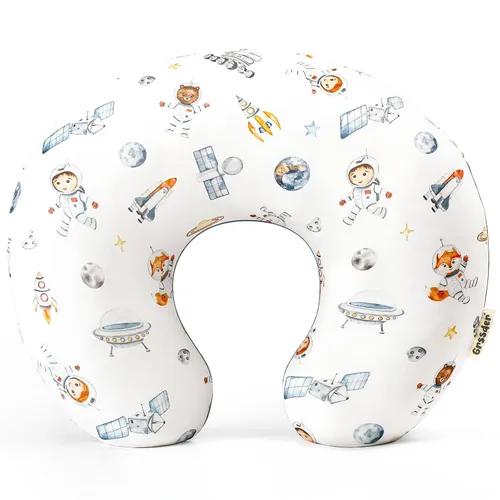 Miniatura 21 de GRSSDER Funda de Almohada de Lactancia Elástica Minky Removible Fundas de Lactancia para Almohadas de Lactancia Materna, Forro Ultra Suave y Cómodo