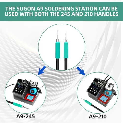 Miniatura 3 de HengTianMei SUGON A9 210 Mango de soldadura para estación de soldadura de precisión A9